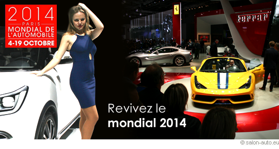 Revivez le salon mondial auto Paris 2014